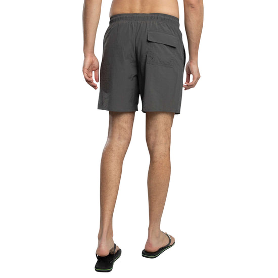 Costume Uomo Grigio, con patta posteriore e micro logo applicato