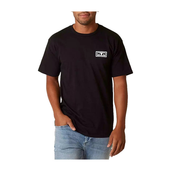 T-Shirt Uomo nera con stampa No One