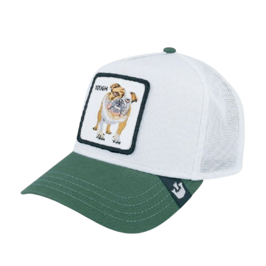 Cappello Uomo V2 Verde con bulldog
