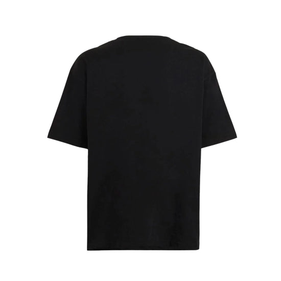 T-shirt Uomo Nera Lightning Rosso/Giallo/Verde retro