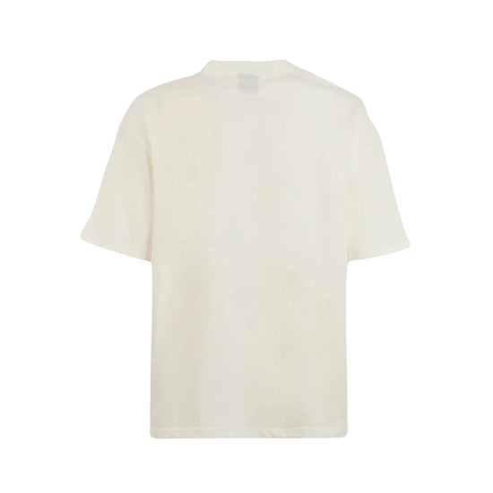 T-shirt Uomo Bianca Lightning Rosso/Giallo/Verde retro