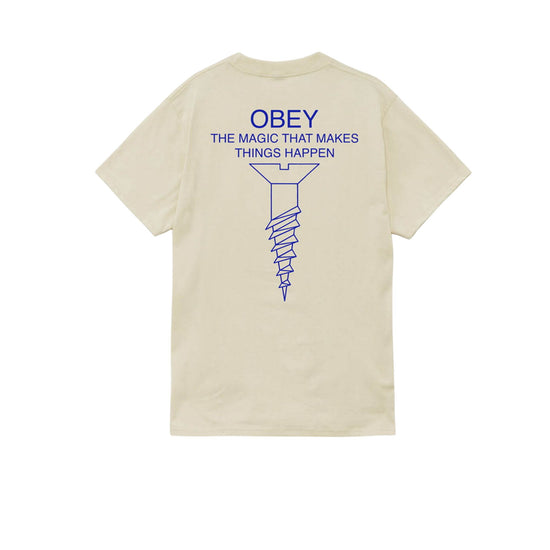 T-shirt Uomo Classic Magic Beige retro