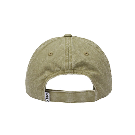 Cappello Uomo Verde con patch frontale retro