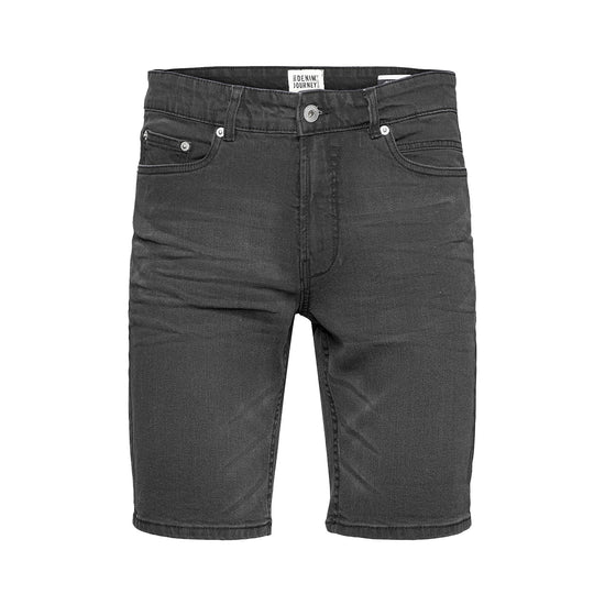 Bermuda Uomo in denim grigio