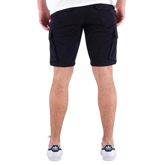 Bermuda Uomo con micro logo frontale in tinta unita
