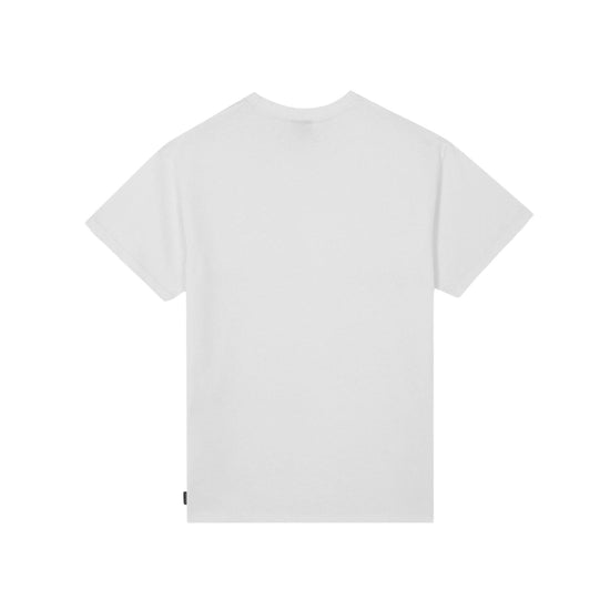 T-shirt Uomo tinta unita bianca con mini logo