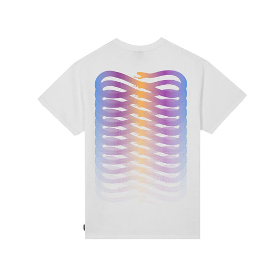 T-shirt Uomo Bianco con grafica multicolor