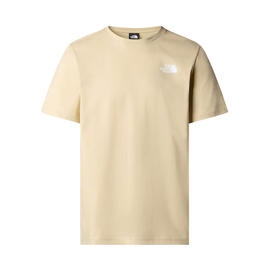 T-shirt Uomo stampa retro con logo Beige