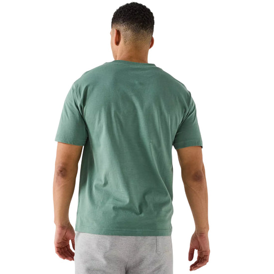 T-Shirt Uomo con girocollo in maglia a costine