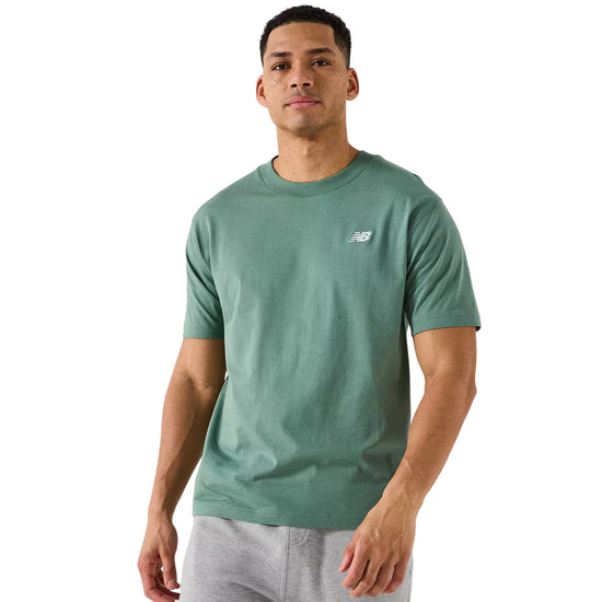 T-Shirt Uomo con girocollo in maglia a costine