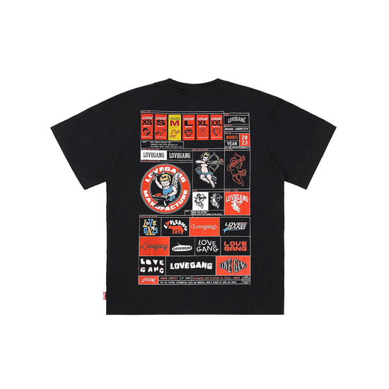 T-Shirt Uomo con stampa Brand Identity