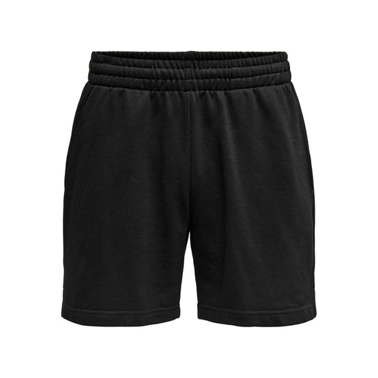 Shorts Uomo in tinta unita nera