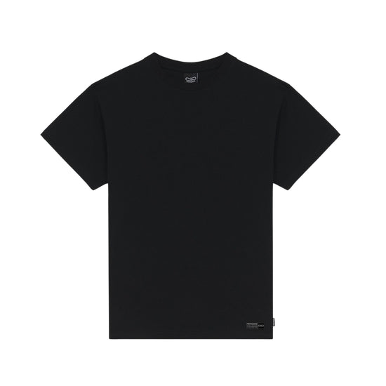 T-shirt Uomo con stampa glossy sur ton Nero