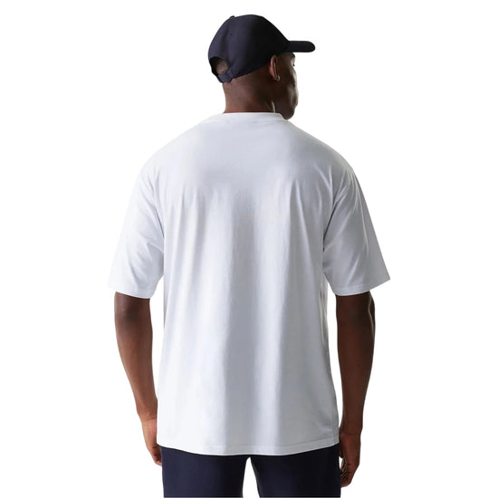 T-shirt Uomo oversize con logo a contrasto