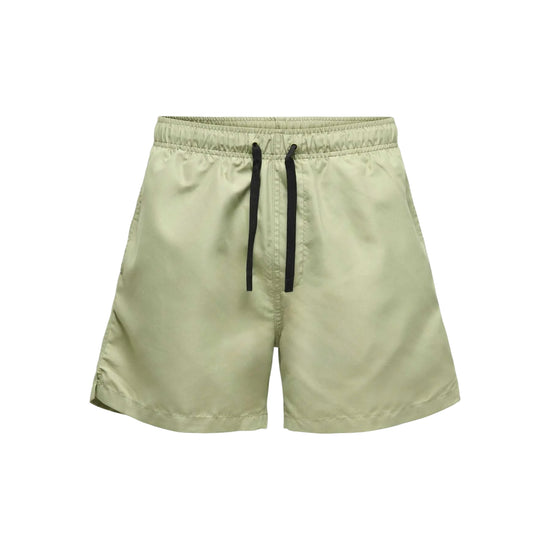 Costume a pantaloncino Uomo con vita elasticizzata