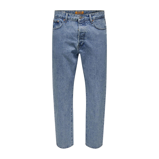 Jeans Uomo Loose fit Denim blu