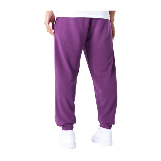 Pantaloni Uomo viola con logo Bulls ricamato