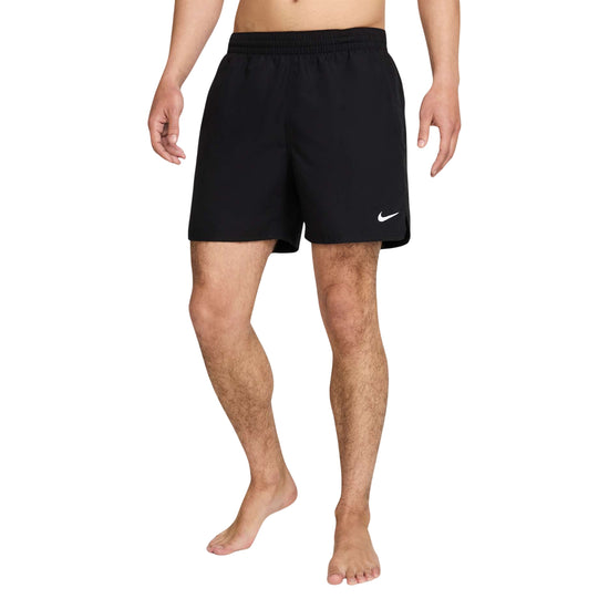 Costume Uomo a pantaloncino Nero, con logo stampato Bianco