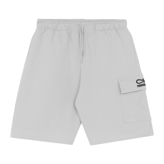 Bermuda Cargo Uomo in felpa di cotone Bianco