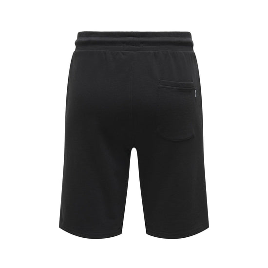 Bermuda Uomo a tinta unita con coulisse in vita, realizzato in puro cotone