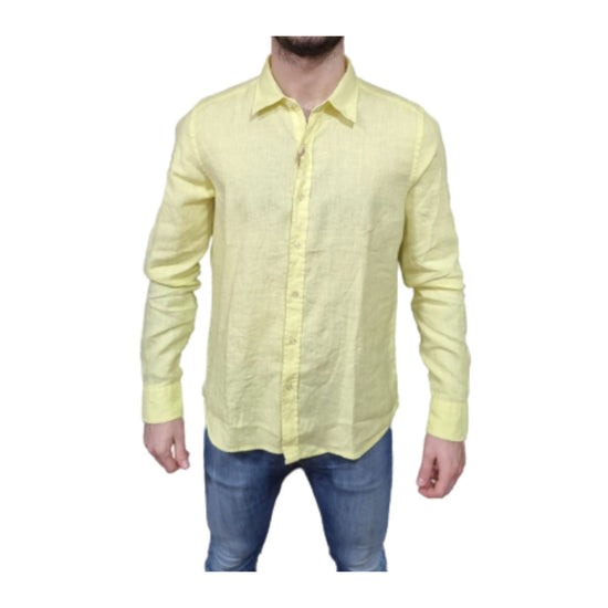Camicia Uomo morbida e leggera con bottoni frontali
