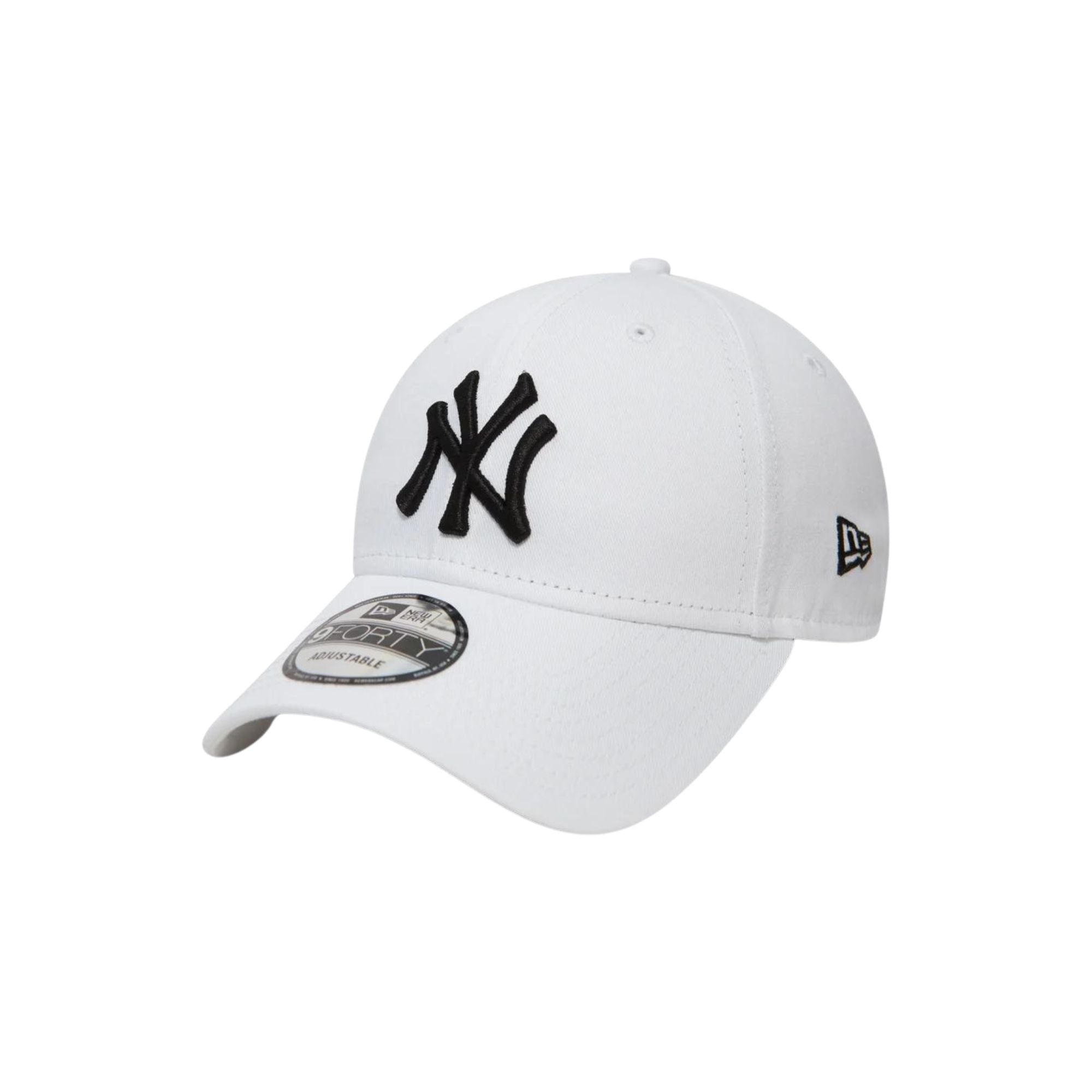 Berretto NY Bianco E Blu Hip Hop Honour Broadwyx: Visiera Baseball, 100% Cotone, Ricamo 3D, Taglia Unica Regolabile, Uomo/Donna
