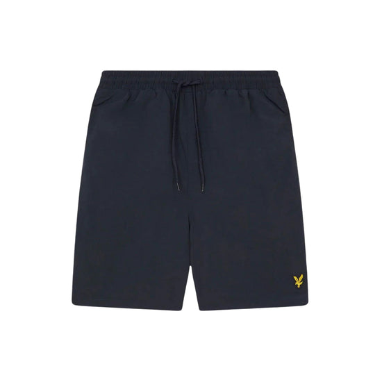 Costume Nero Uomo regular fit con tasche laterali e micro logo