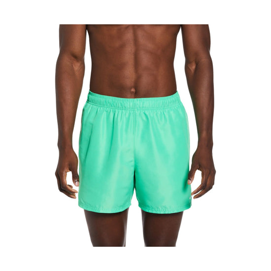 Costume con cordoncino in vita e tasche laterali colore Verde acqua