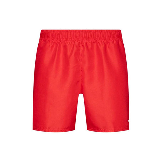 Costume con cordoncino in vita e tasche laterali colore Rosso