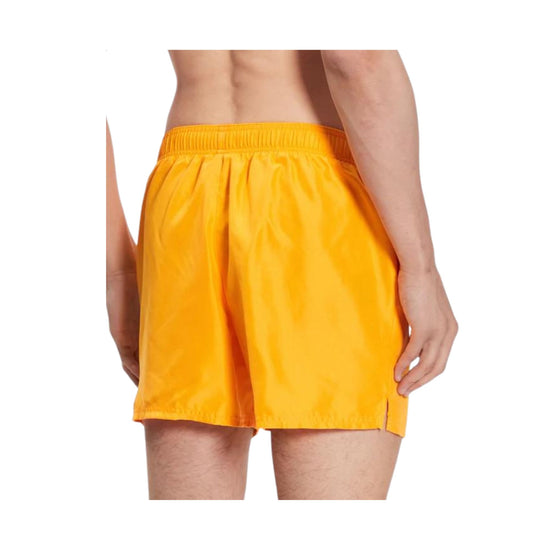 Retro Costume con cordoncino in vita e tasche laterali colore Arancione