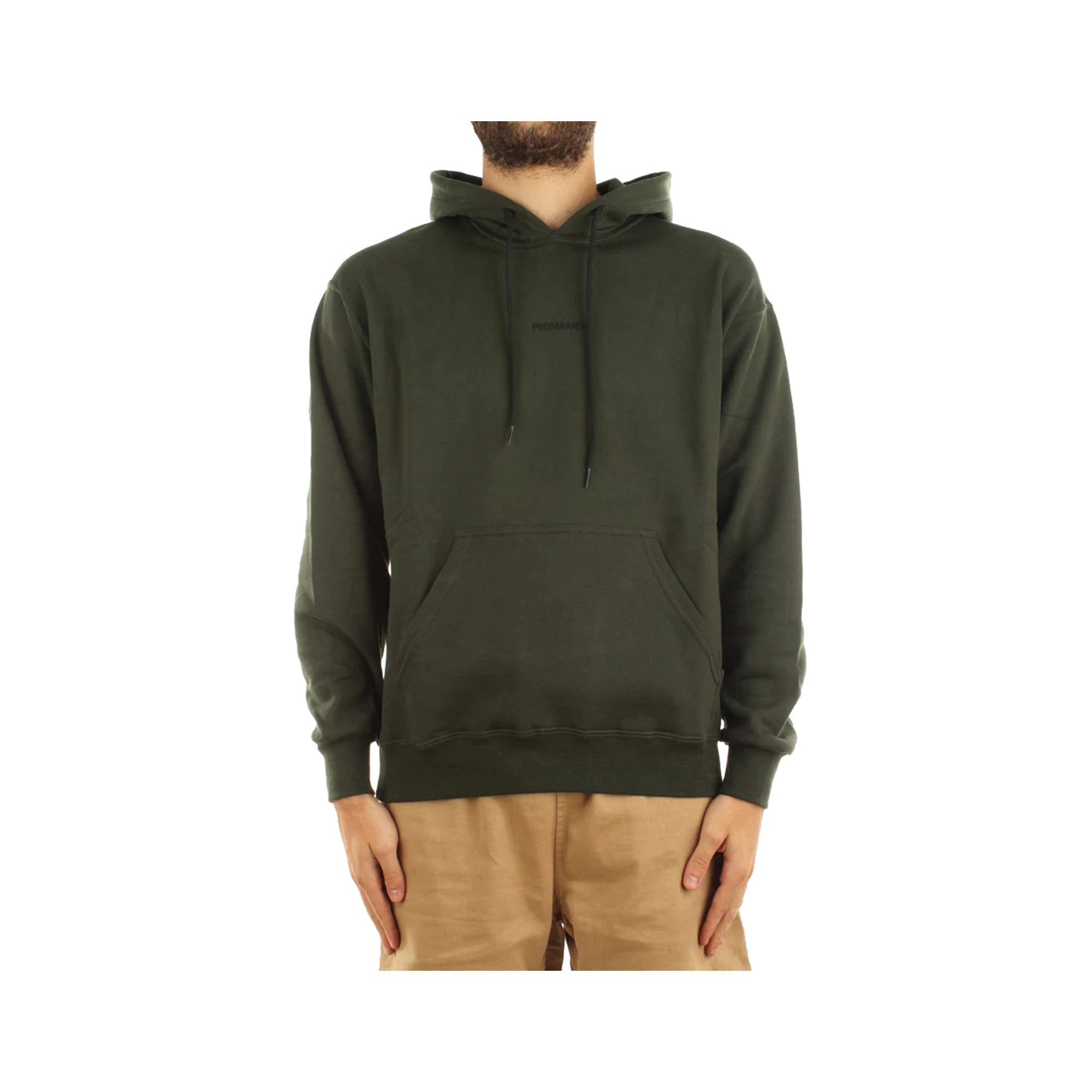 Felpa Uomo verde con stampa Ribs Og sul retro Propaganda Maracanà