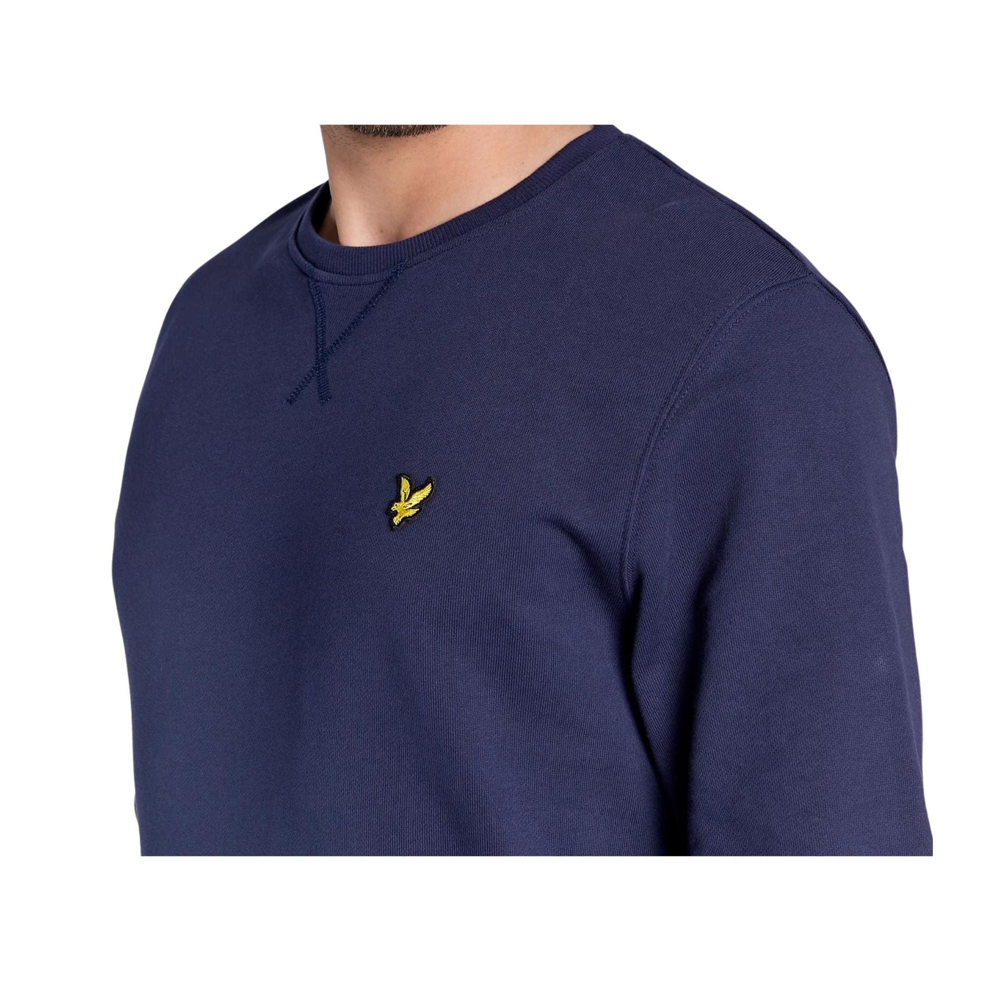 Felpa Uomo Brushback con polsi elasticizzati in 100% cotone