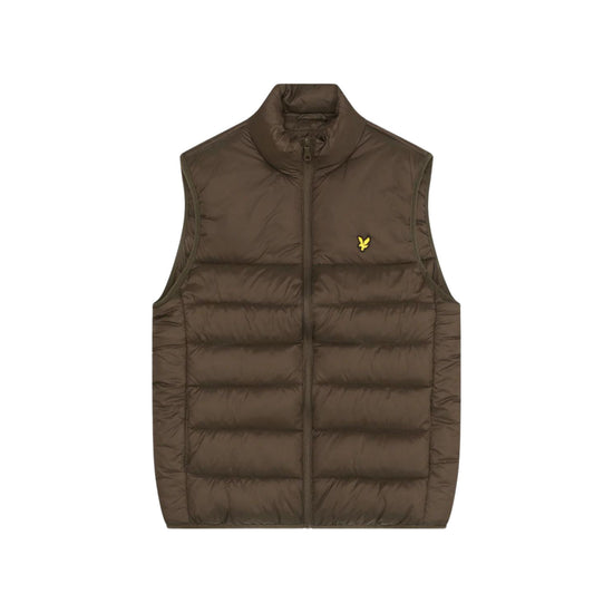 Gilet Nero Uomo con tasche laterali e micro logo frontale