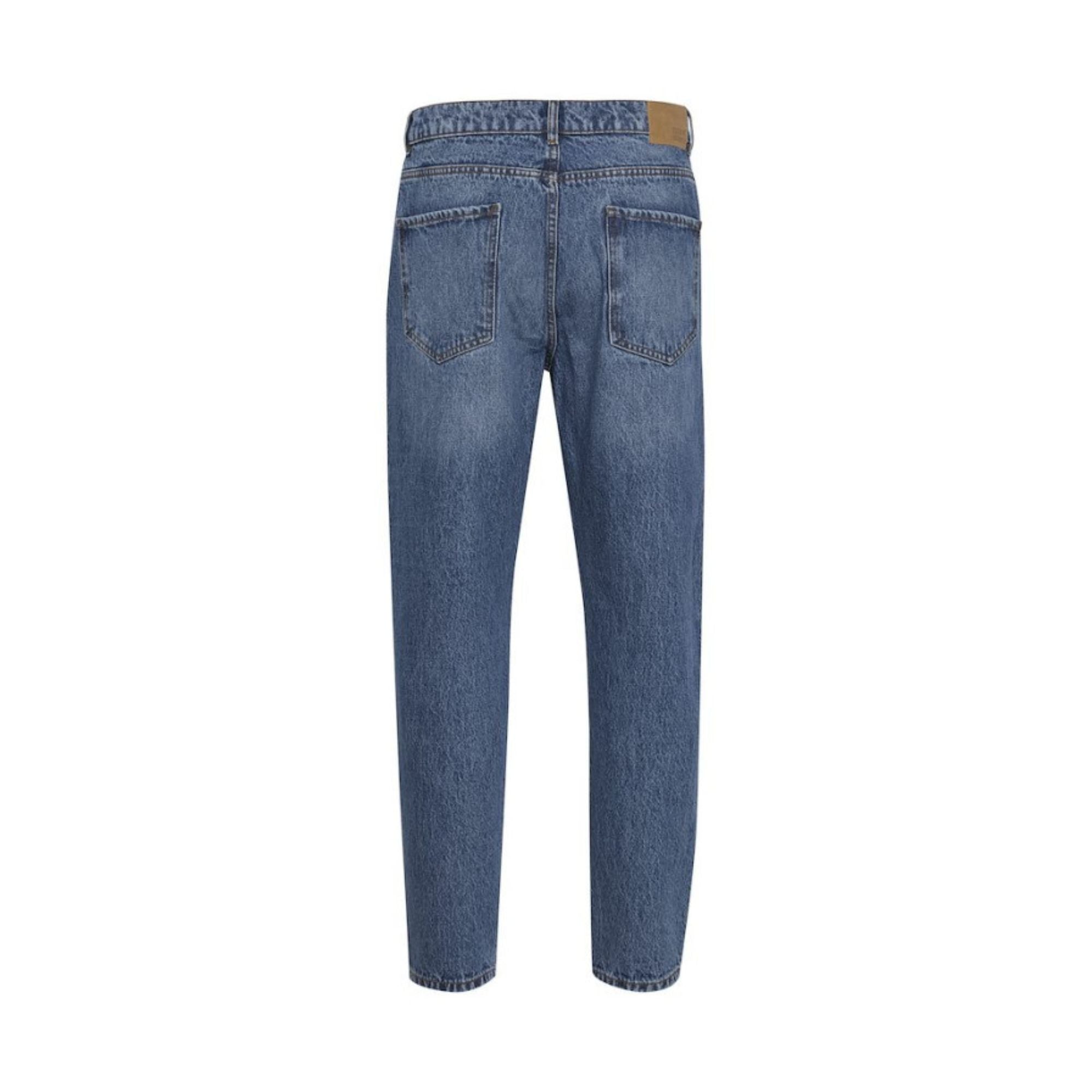 Jeans Uomo Dad Fit blu scuro