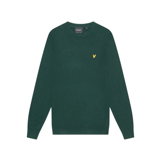 Maglione Uomo in misto lana merino Verde