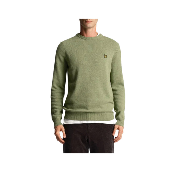 Maglione Uomo con costine sul colletto