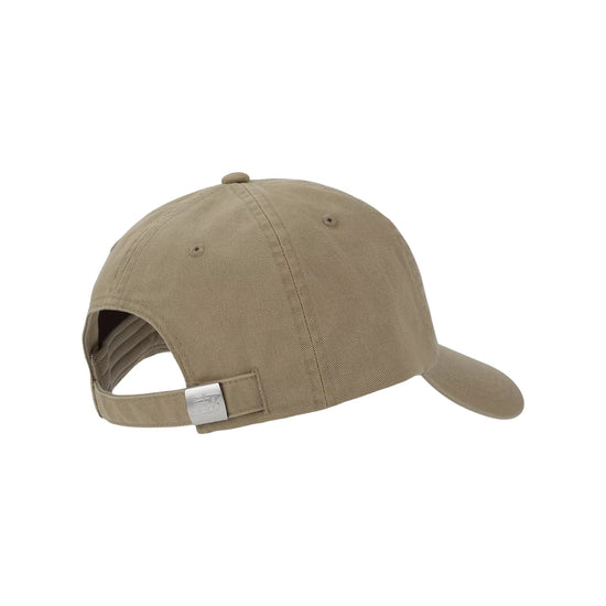 Cappello Unisex Beiege con logo rosso retro