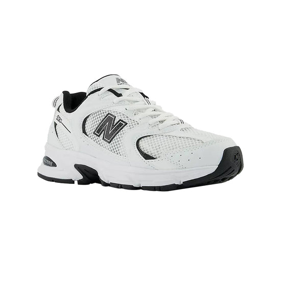 Sneakers Unisex modello 530 Bianco e Nero