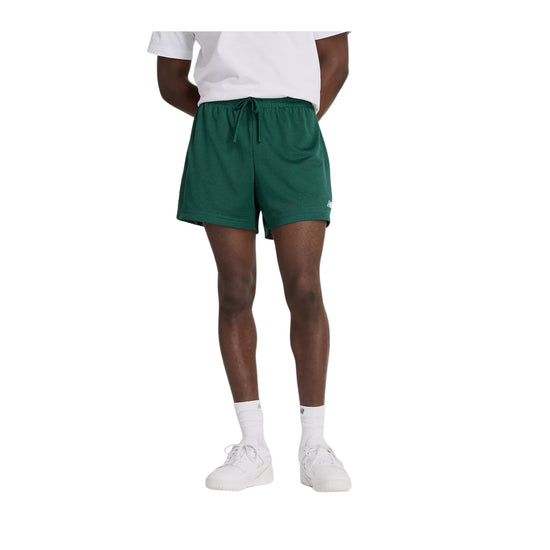 Shorts Uomo in mesh leggero Essentials Verde modello frontale