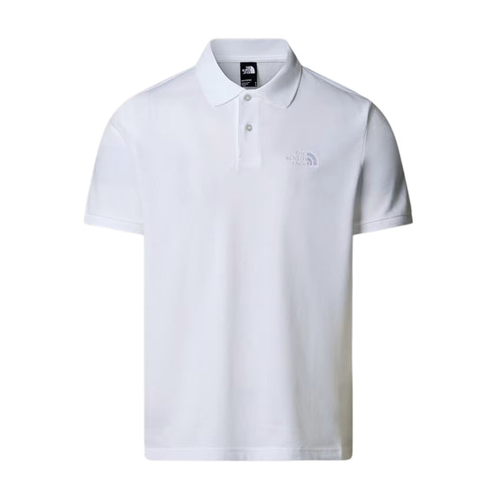 Polo Uomo in tinta unita Bianca