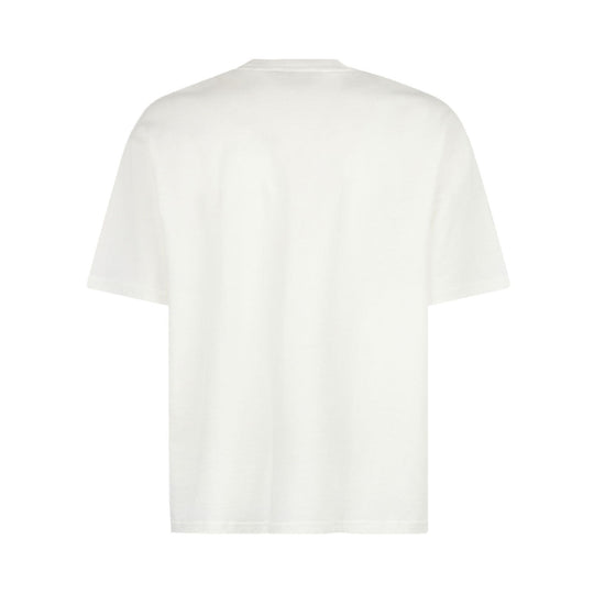 T-shirt Uomo a girocollo con una stampa fulmini e vestibilità over