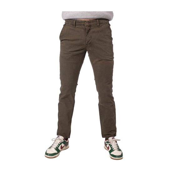 Pantalone Uomo a gamba dritta realizzato in cotone elasticizzato