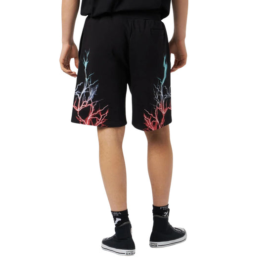 Shorts Uomo con fulmini rosso e blu
