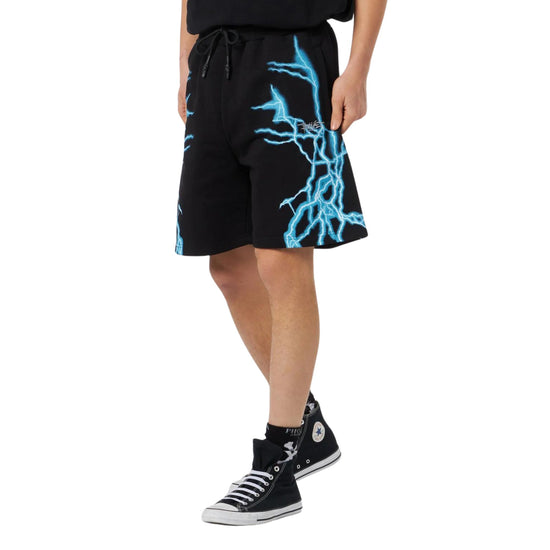Shorts Uomo con fulmini azzurri