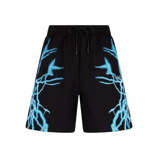 Shorts Uomo con fulmini azzurri