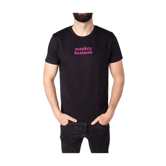 T-shirt con maniche corte e maxi stampa sul retro