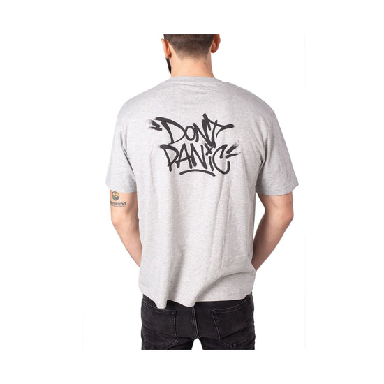 Retro T-shirt con stampa Don't Panic