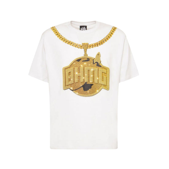 T-shirt con stampa frontale