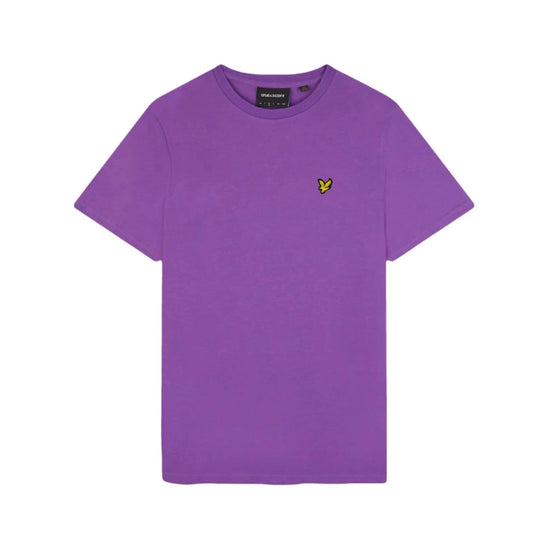 T-shirt Uomo viola in cotone