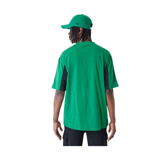 Retro T-shirt con logo Boston Celtics sul davanti